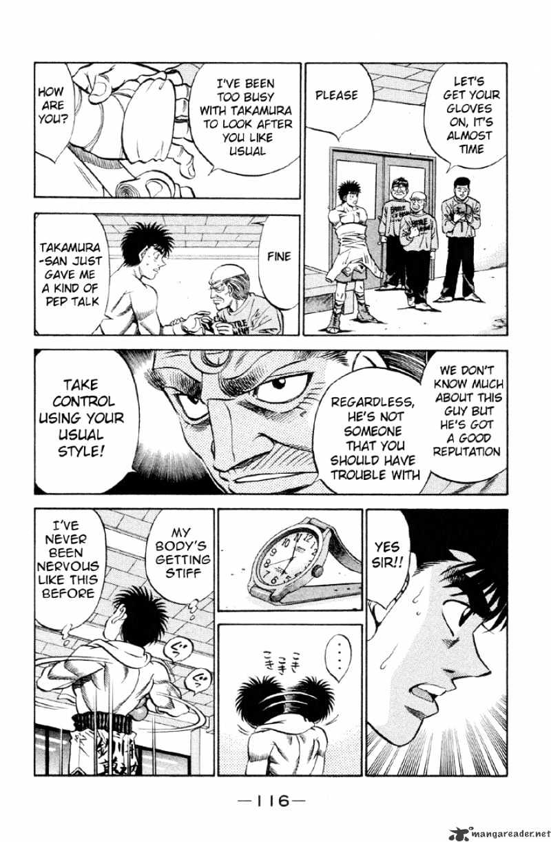 Hajime no Ippo: Fighting Spirit, Chapter 376 image 14